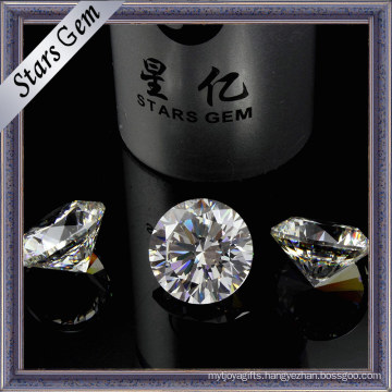 Fashionable Star Cut Hearts & Arrows CZ Gemstone